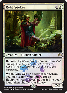 Relic Seeker (Buy a Box) (Promotional Cards) Near Mint Foil