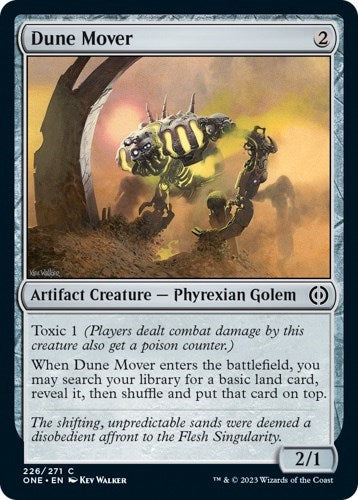 Dune Mover (Phyrexia: All Will Be One) Near Mint Foil