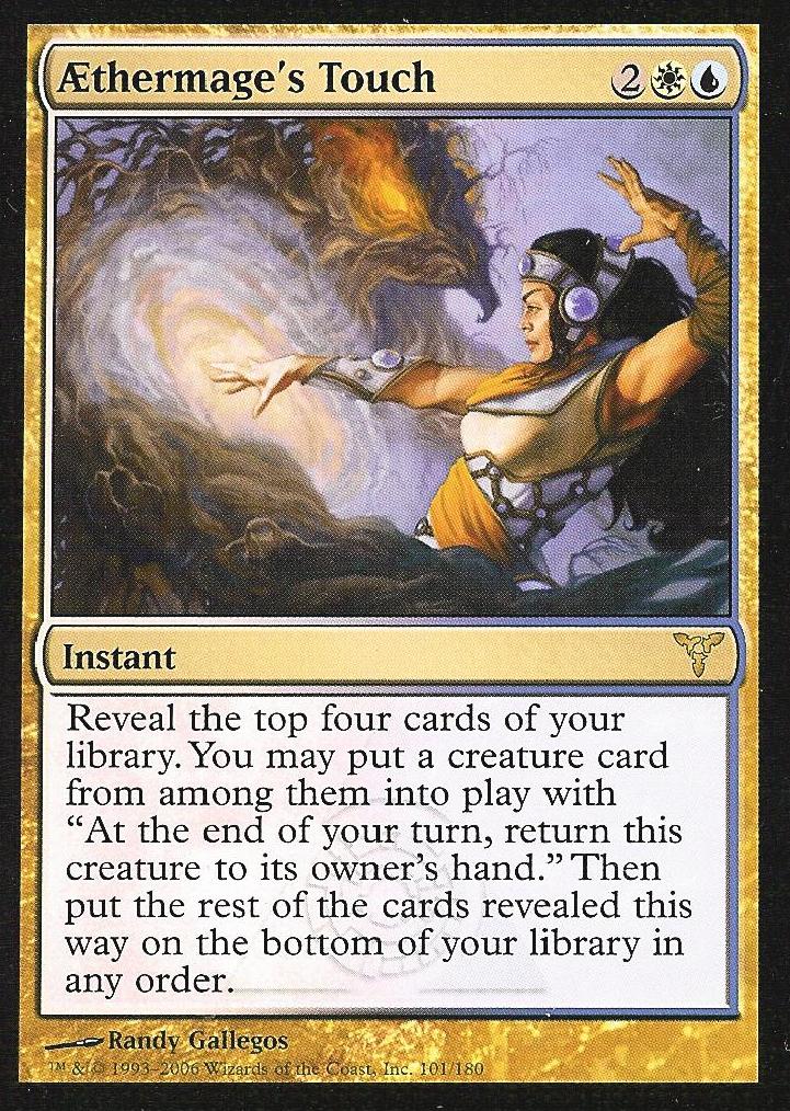 Aethermage's Touch (Dissension) Near Mint Chinese
