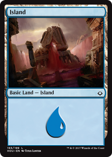 Island (193) (Hour of Devastation) Near Mint