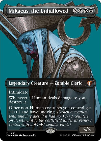 Mikaeus, the Unhallowed (Textured Foil) (Commander Masters) Near Mint