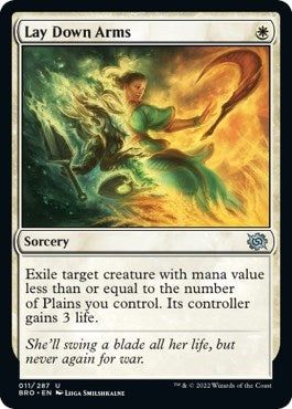 Lay Down Arms (The Brothers' War) Near Mint