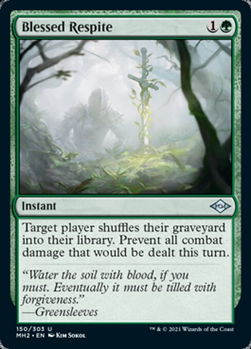 Blessed Respite (Modern Horizons 2) Near Mint Foil