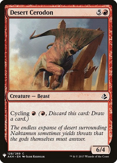 Desert Cerodon (Mystery Booster) Near Mint