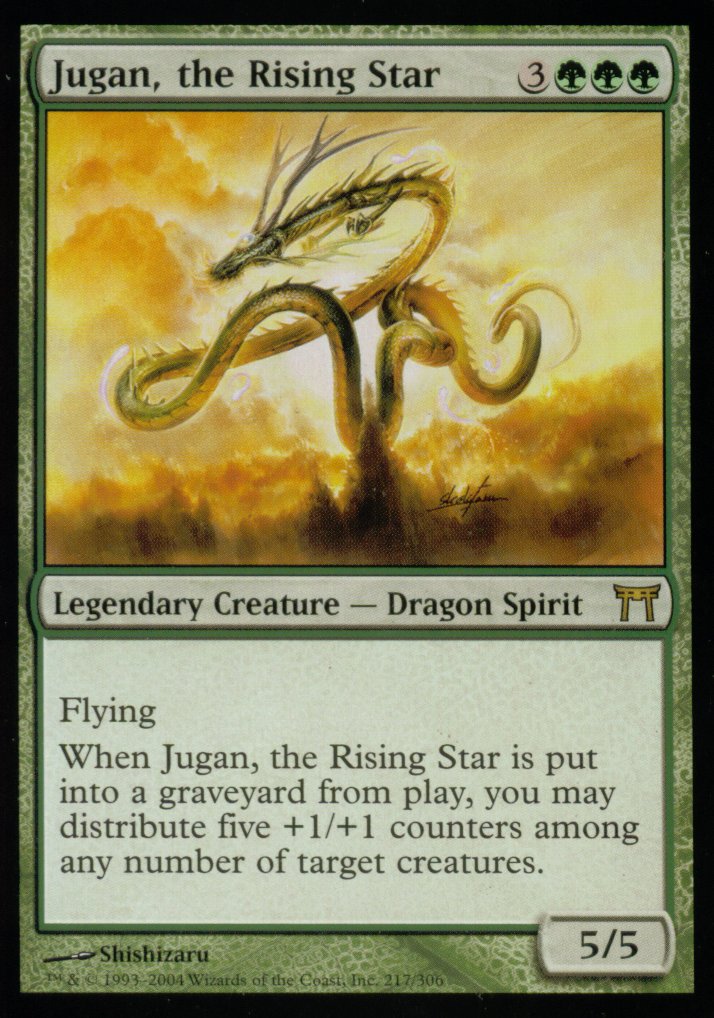 Jugan, the Rising Star (Champions of Kamigawa) Good