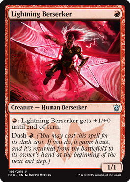 Lightning Berserker (Dragons of Tarkir) Near Mint