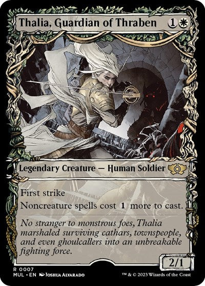 Thalia, Guardian of Thraben (March of the Machine: Multiverse Legends) Near Mint Foil