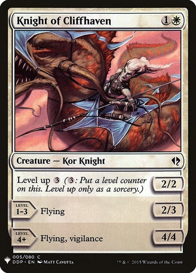 Knight of Cliffhaven (Mystery Booster) Near Mint