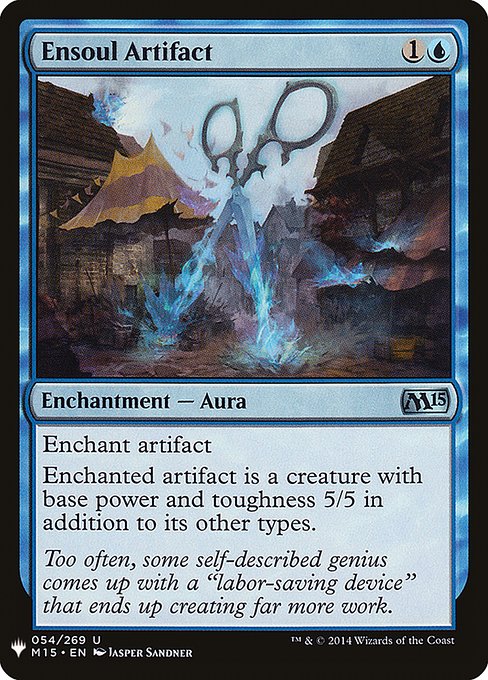 Ensoul Artifact (Mystery Booster) Near Mint