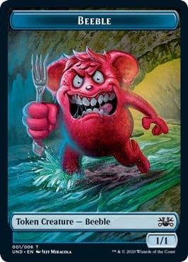 Beeble / Dragon Double-sided Token (Unsanctioned) Near Mint