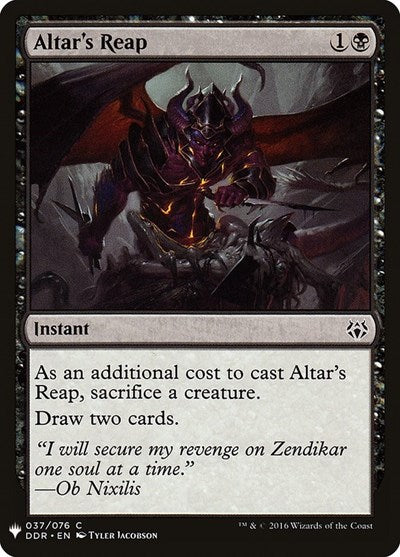Altar's Reap (Mystery Booster) Near Mint