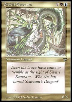 Sivitri Scarzam (Legends) Near Mint Italian