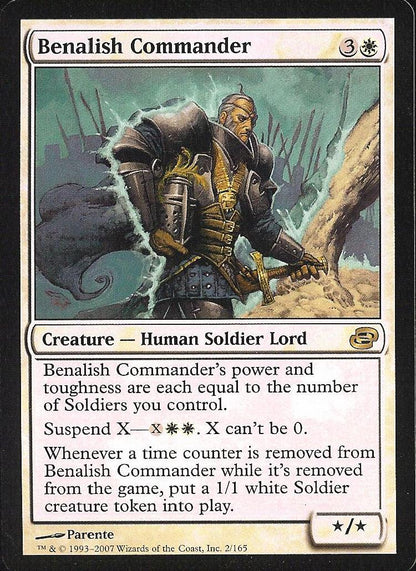 Benalish Commander (Planar Chaos) Near Mint