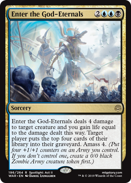 Enter the God-Eternals (War of the Spark) Near Mint