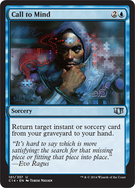 Call to Mind (Commander 2014 Edition) Near Mint