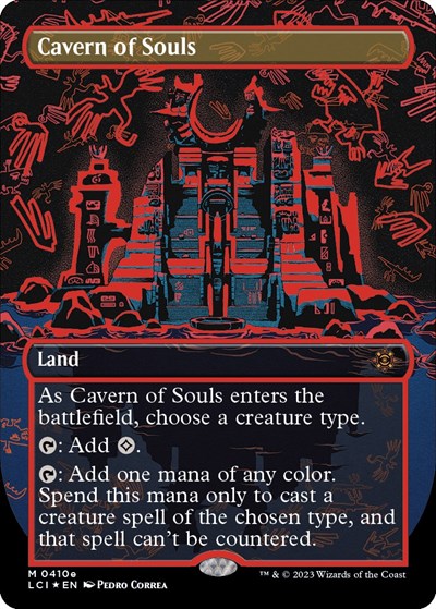 Cavern of Souls (0410e) (Borderless) (The Lost Caverns of Ixalan) Near Mint