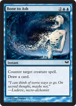 Bone to Ash (Dark Ascension) Near Mint Foil