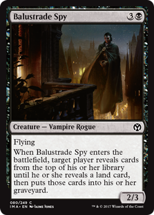 Balustrade Spy (Iconic Masters) Near Mint Foil