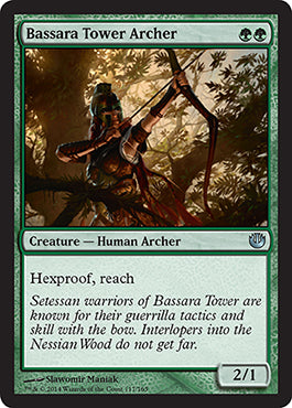 Bassara Tower Archer (Journey into Nyx) Near Mint Foil
