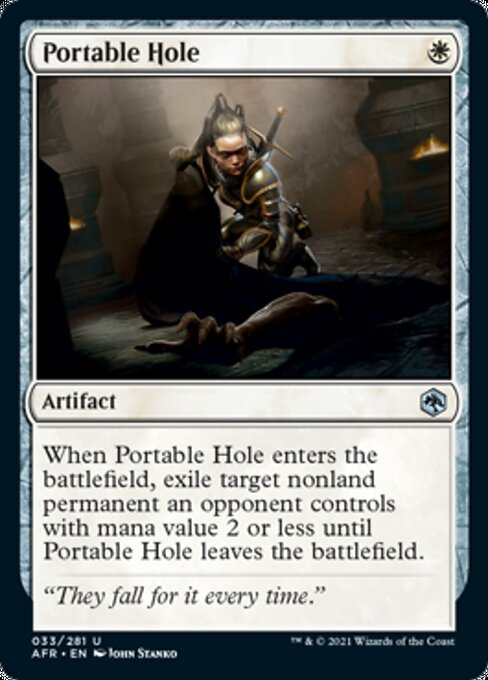 Portable Hole (Adventures in the Forgotten Realms) Near Mint Foil