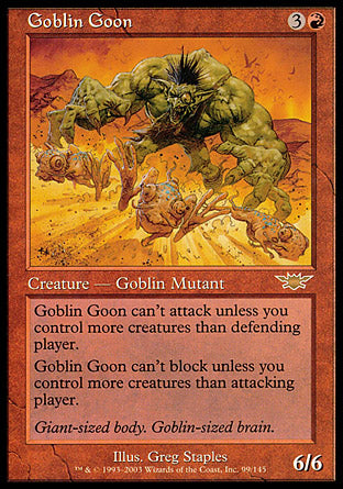 Goblin Goon (Legions) Near Mint Simplified Chinese