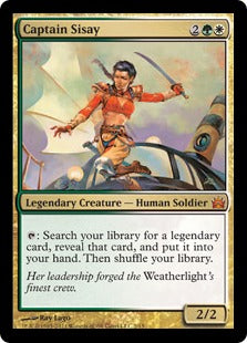 Captain Sisay (From the Vault: Legends) Light Play Foil