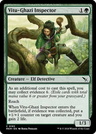 Vitu-Ghazi Inspector (Murders at Karlov Manor) Near Mint