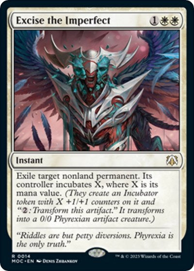Excise the Imperfect (Commander: March of the Machine) Near Mint