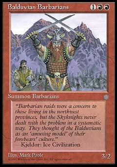 Balduvian Barbarians (Ice Age) Near Mint