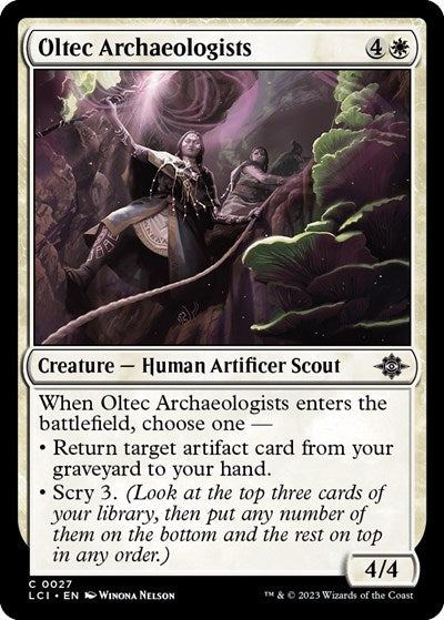 Oltec Archaeologists (The Lost Caverns of Ixalan) Near Mint