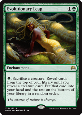 Evolutionary Leap (Magic Origins) Near Mint Foil