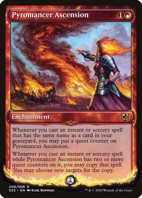 Pyromancer Ascension (Signature Spellbook: Chandra) Near Mint Foil
