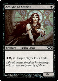 Acolyte of Xathrid (Magic 2010 Core Set) Near Mint Foil