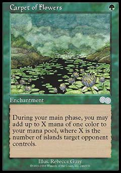 Carpet of Flowers (Urza's Saga) Near Mint