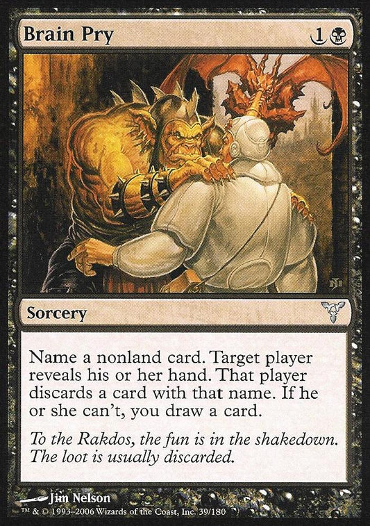 Brain Pry (Dissension) Near Mint