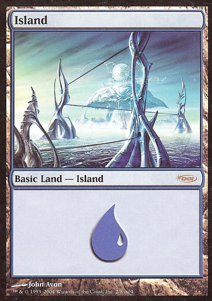 Island (2004 Arena League Promo) (Promotional Cards) Good