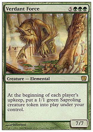 Verdant Force (9th Edition) Light Play