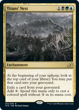 Titans' Nest (Ikoria: Lair of Behemoths) Near Mint
