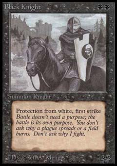 Black Knight (Beta) Light Play
