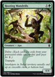Hooting Mandrills (Khans of Tarkir) Near Mint