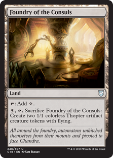 Foundry of the Consuls (Commander 2018) Near Mint