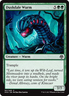 Duskdale Wurm (Iconic Masters) Near Mint