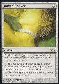 Jinxed Choker (Mirrodin) Light Play Foil
