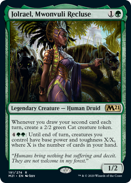 Jolrael, Mwonvuli Recluse (Magic 2021 Core Set) Near Mint Foil