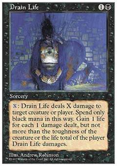 Drain Life (5th Edition) Light Play