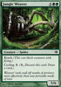 Jungle Weaver (Shards of Alara) Near Mint Foil