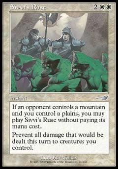 Sivvi's Ruse (Nemesis) Near Mint