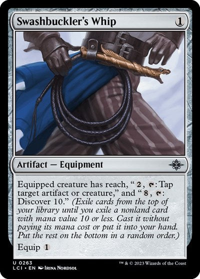 Swashbuckler's Whip (The Lost Caverns of Ixalan) Near Mint Foil