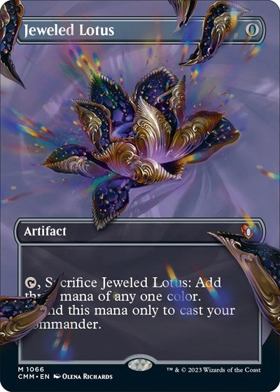 Jeweled Lotus (Textured Foil) (Commander Masters) Near Mint