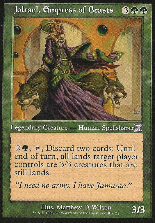 Jolrael, Empress of Beasts (Time Spiral Time Shifted) Near Mint Japanese